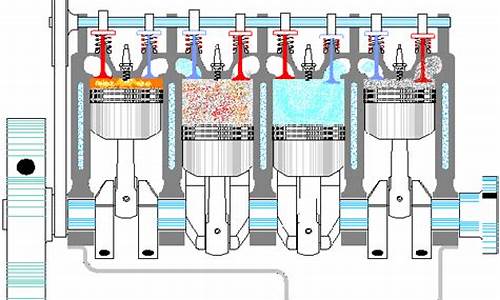 汽油发动机工作原理动画演示_汽油发动机原理动态图